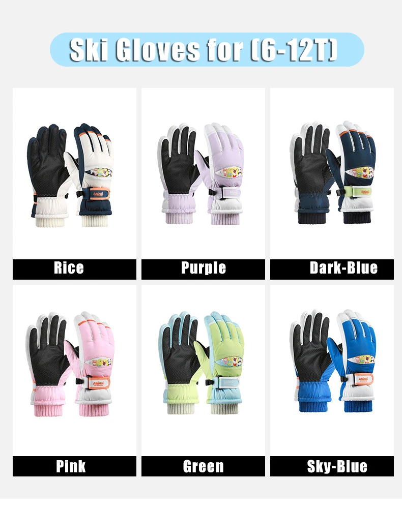 Guantes mostrando interior y forro polar