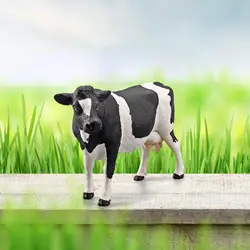 Figura de vaca artesanal coleccionable para regalar