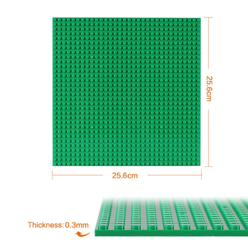 LEGO compatibles: placas base para construccion infantil 32x32