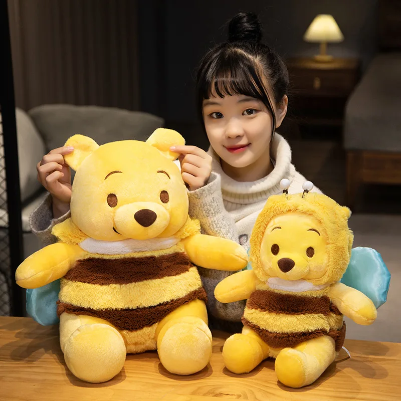 Winnie Bear peluche de abeja de dibujos animados suave para niños - imagen 5
