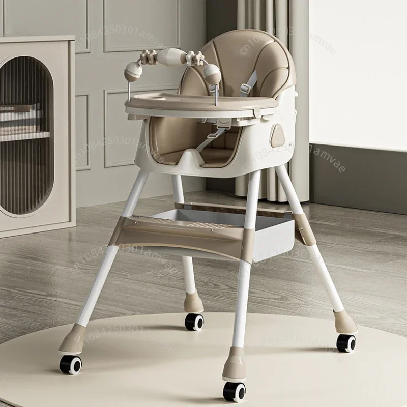 Silla de comedor para bebé multifunción con respaldo ajustable