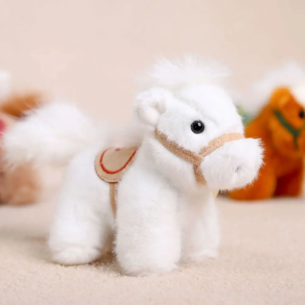 Llavero de peluche de caballo estilo vintage chino, suave - imagen 3