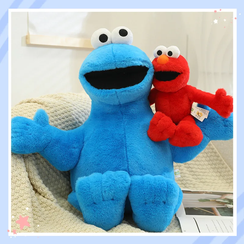Peluche Elmo con licencia Plaza Sésamo, muñeco suave - imagen 3