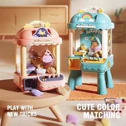 Máquina de garras con clip para niños, juego de monedas
