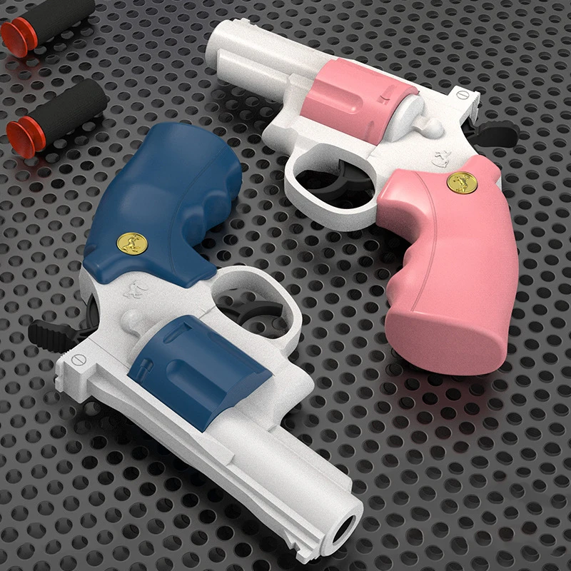 Juguete antiestrés revólver blando mini para niños - imagen 3