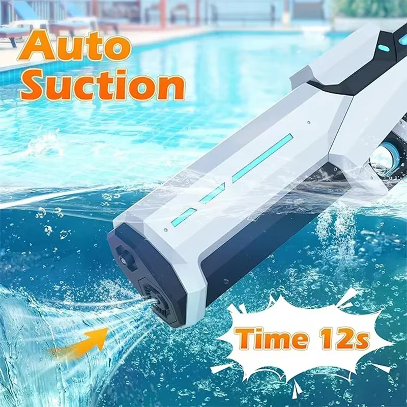 Pistolas de agua eléctricas con succión automática para niños - imagen 2