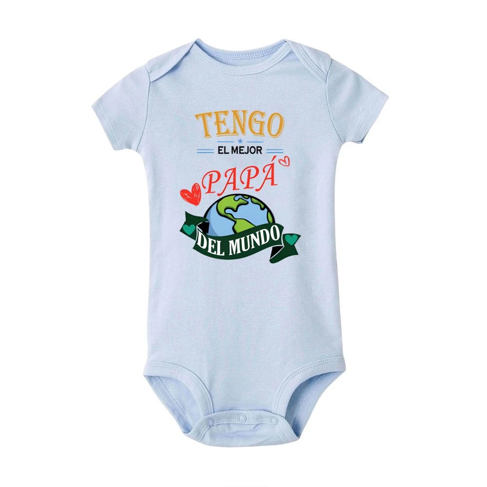 Body estampado manga corta para bebés – Pelele verano infantil - imagen 5