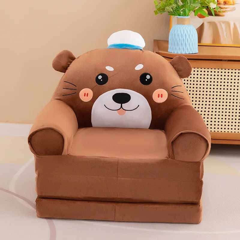Sofá plegable infantil lavable con funda extraíble de dibujos animados - imagen 3