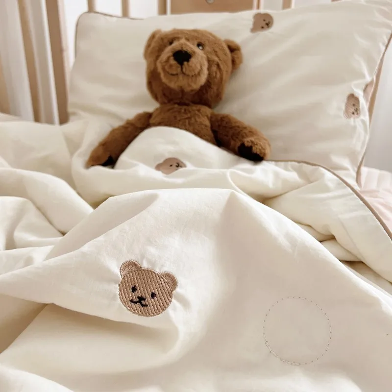 Edredón de algodón para bebé unisex con estampado original