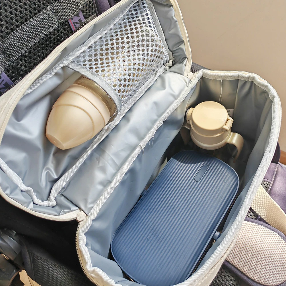 Bolsa de pañales para carrito transpirable y resistente - imagen 5