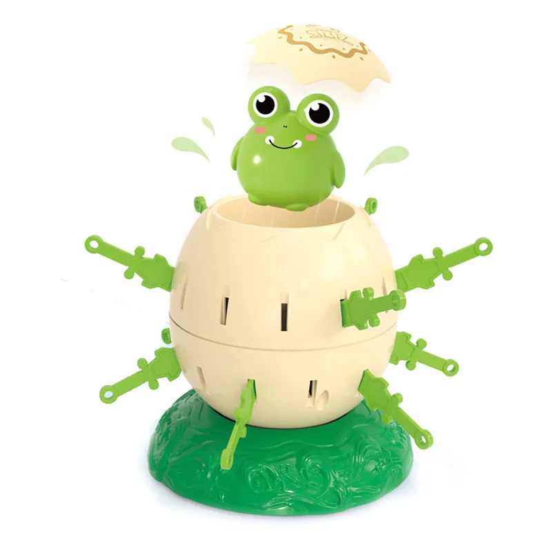 Cubo pirata interactivo enchufable para niños con mini pingüino