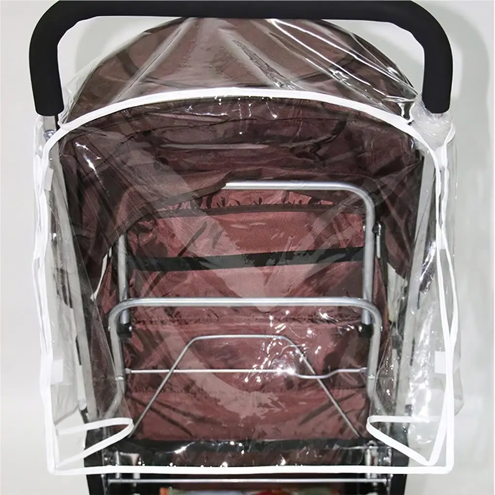 Cubierta impermeable universal para cochecito gemelos – Lluvia y polvo - imagen 5