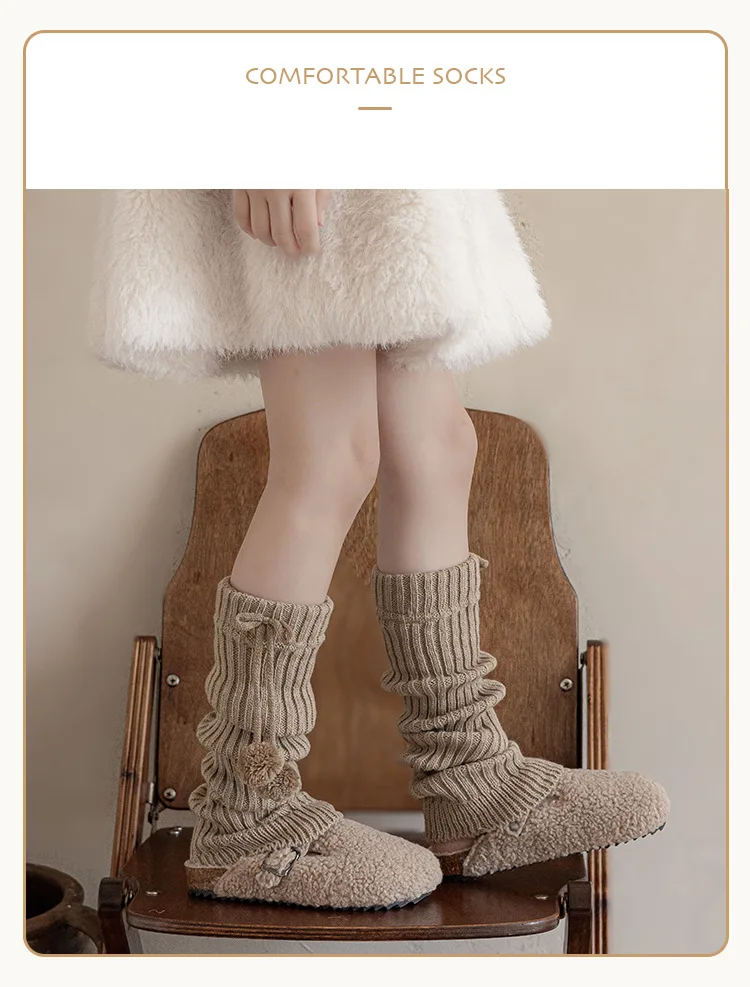 Calcetines de punto sin marca para niñas