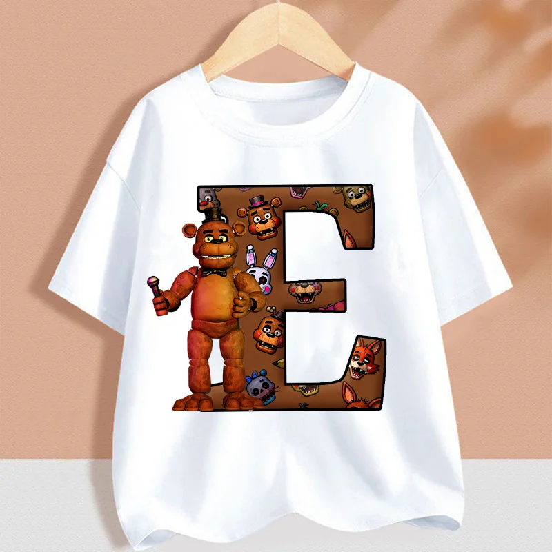 Camiseta Five Nights at Freddy's de manga corta con estampado para niños - imagen 4