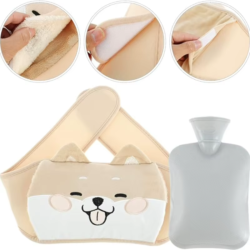 Bolsa de agua caliente con faja térmica para cólicos de bebé - imagen 4