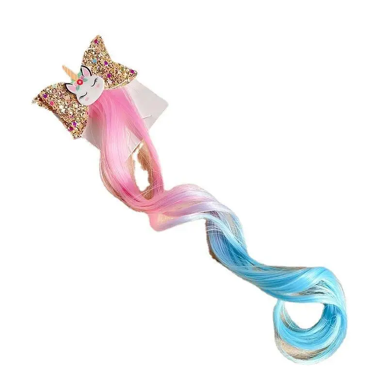 Pinza clip de pico de pato unicornio princesa para niñas - imagen 3