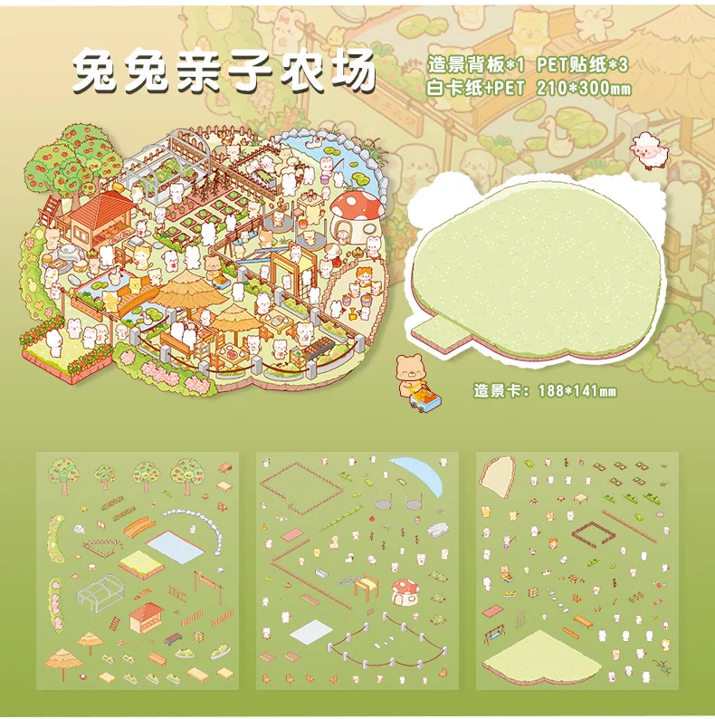 Diseño de escena de cabaña con elementos naturales