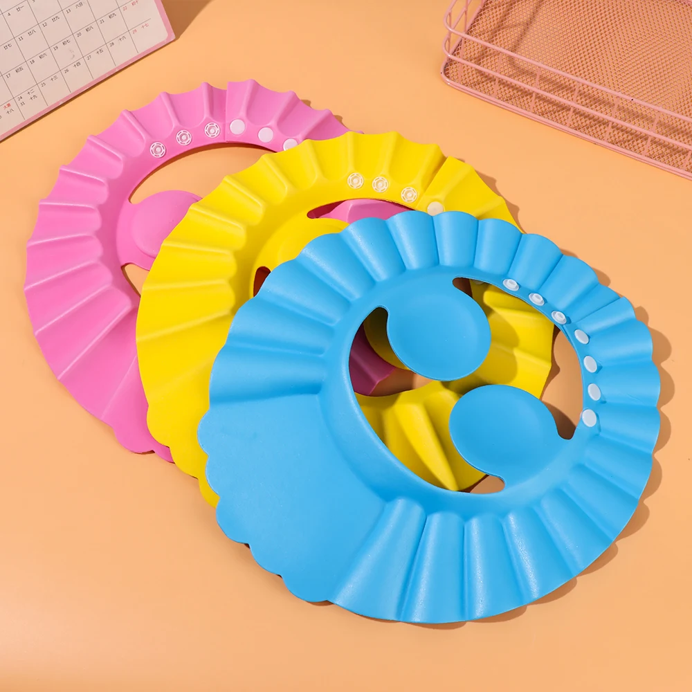 Gorro suave ajustable para ducha de bebé – Protector de orejas - imagen 4
