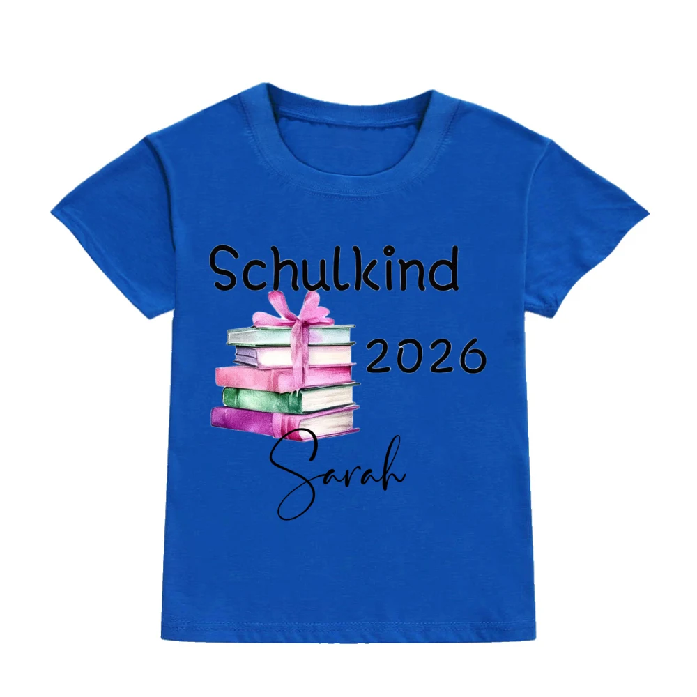 Camiseta del primer día de clases para niñas y niños