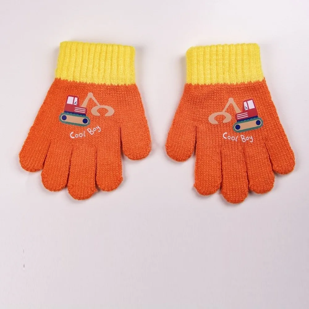 Guantes de punto con dibujos para niños – Invierno - imagen 3