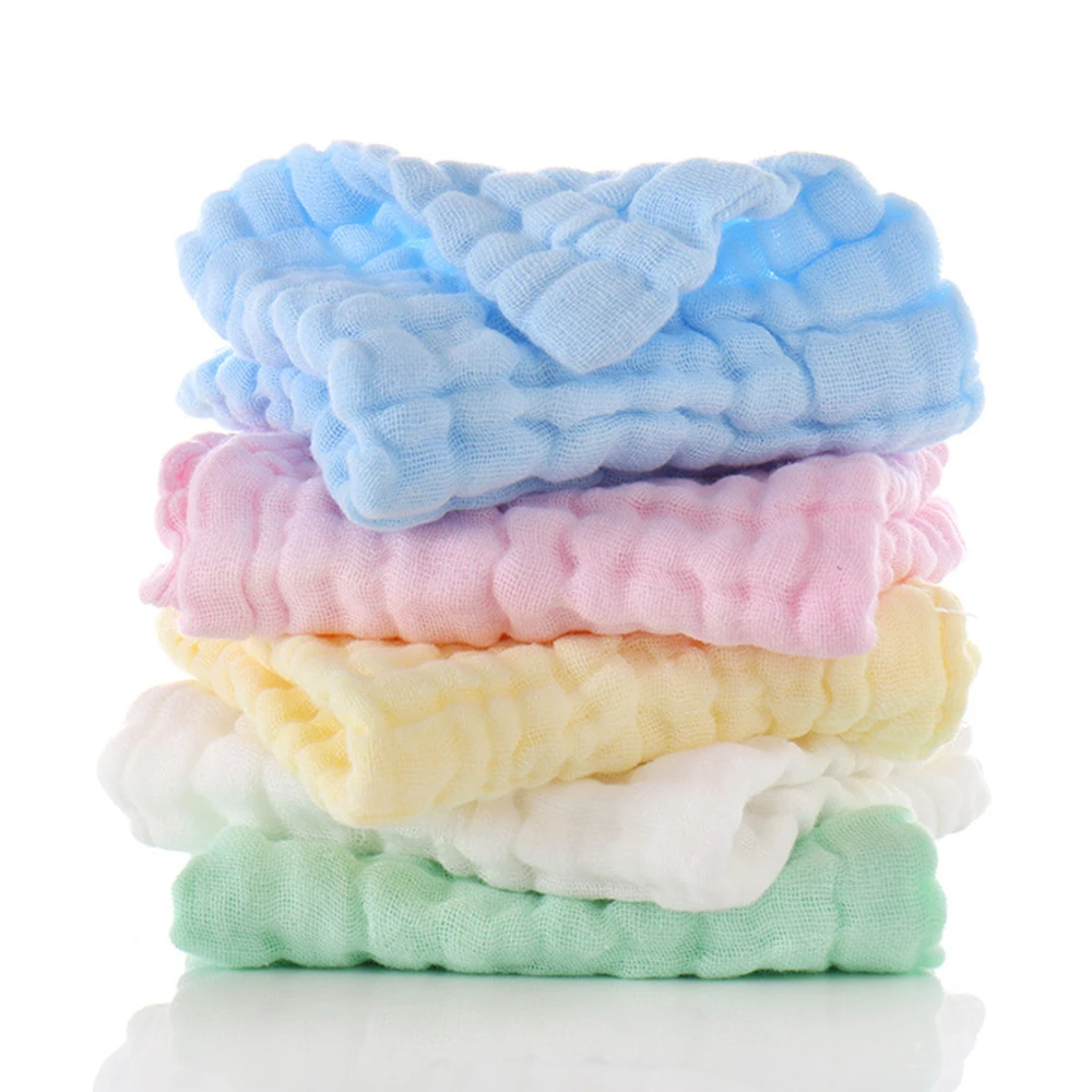 Toalla gasa de algodón suave para bebé con estampado infantil - imagen 3