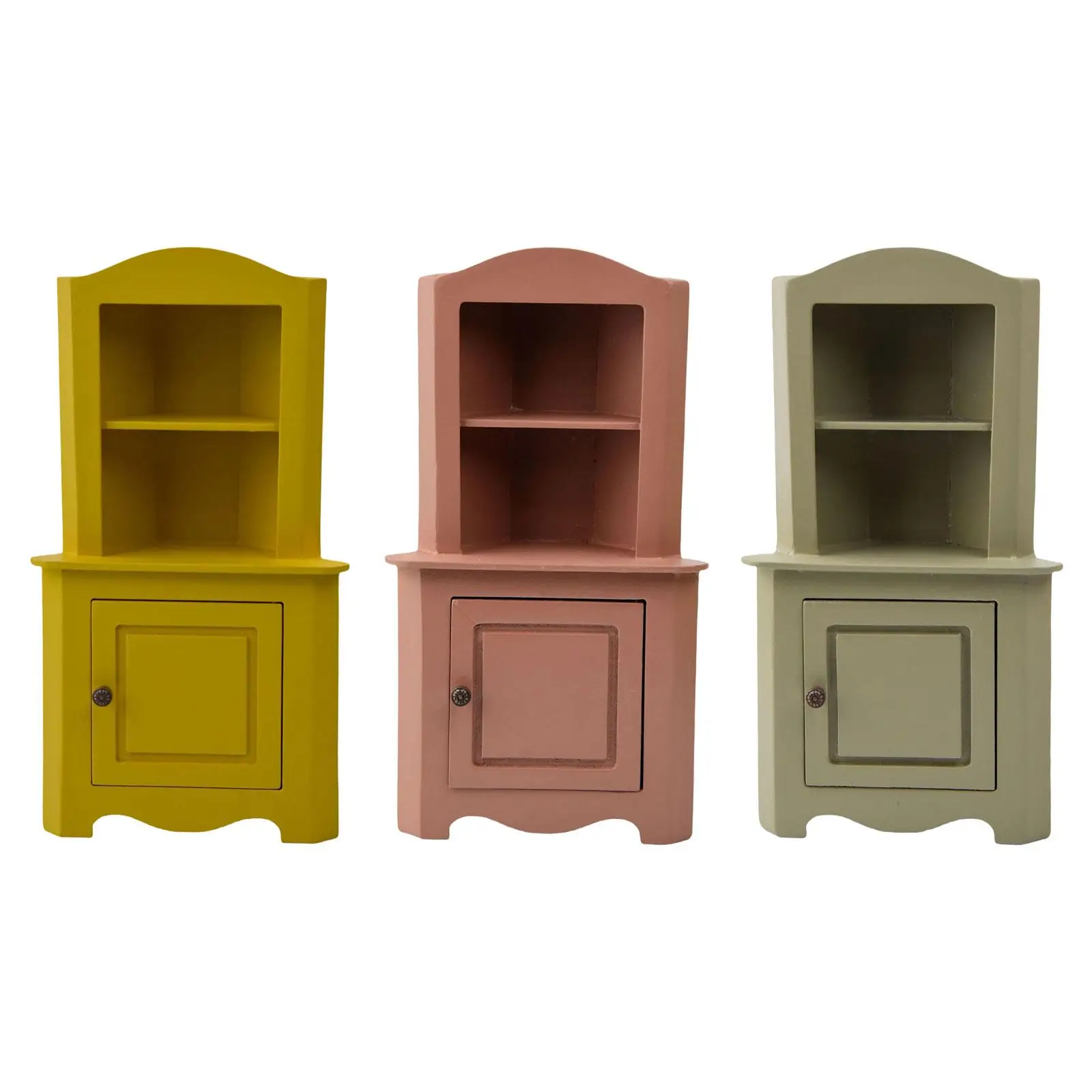Accesorios para casa de muñecas con mueble mini para dormitorio