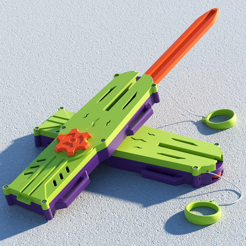 Juguete antiestrés con espada retráctil para niños y adultos