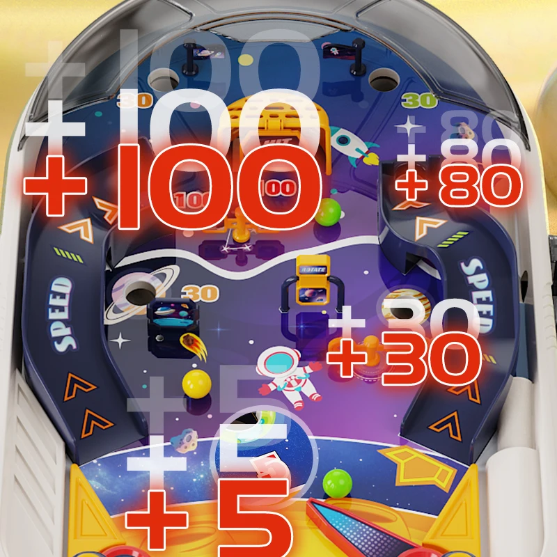 Juegos de mesa espaciales infantiles con pinball interior educativos - imagen 5