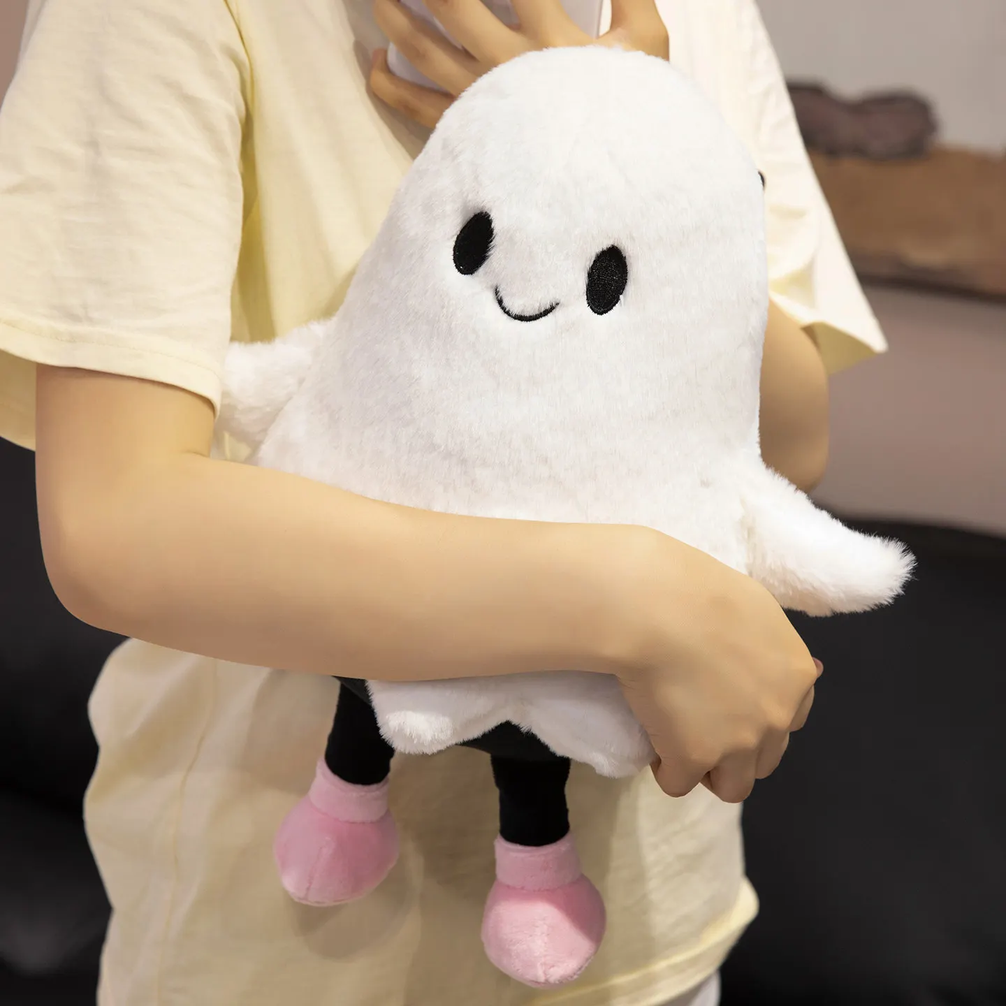 Fantasma Plushie peluche fantasma de Halloween suave y tierno - imagen 5