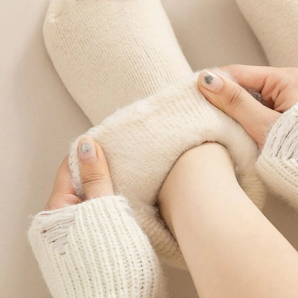 Calcetines térmicos sin costuras de algodón y cachemira para niños - imagen 4
