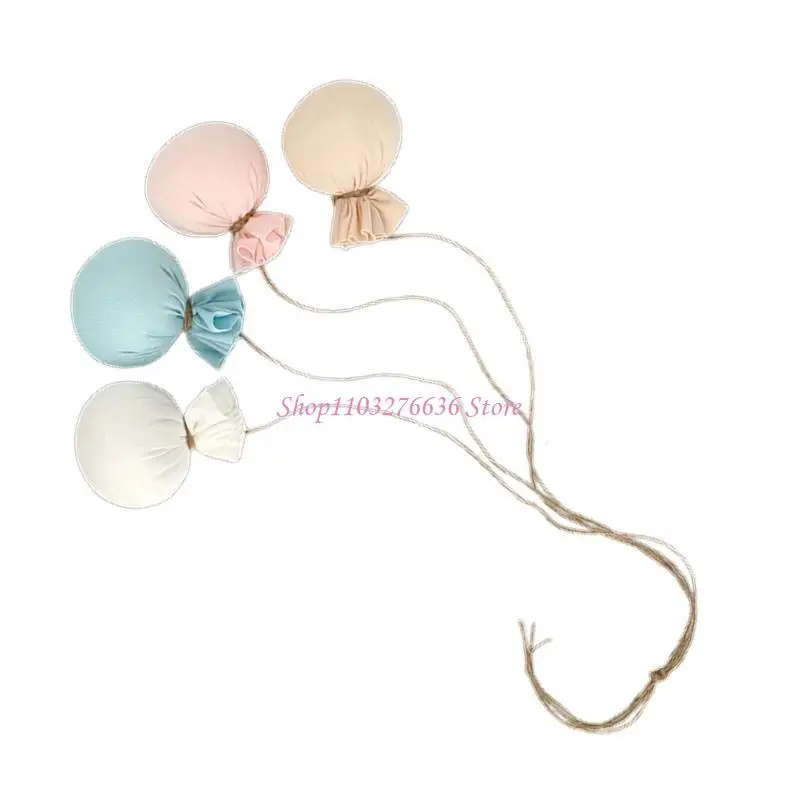 Juego de globos suaves para fotografía de recién nacidos