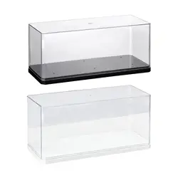 Vitrina de acrílico para coleccionables con protección apilable