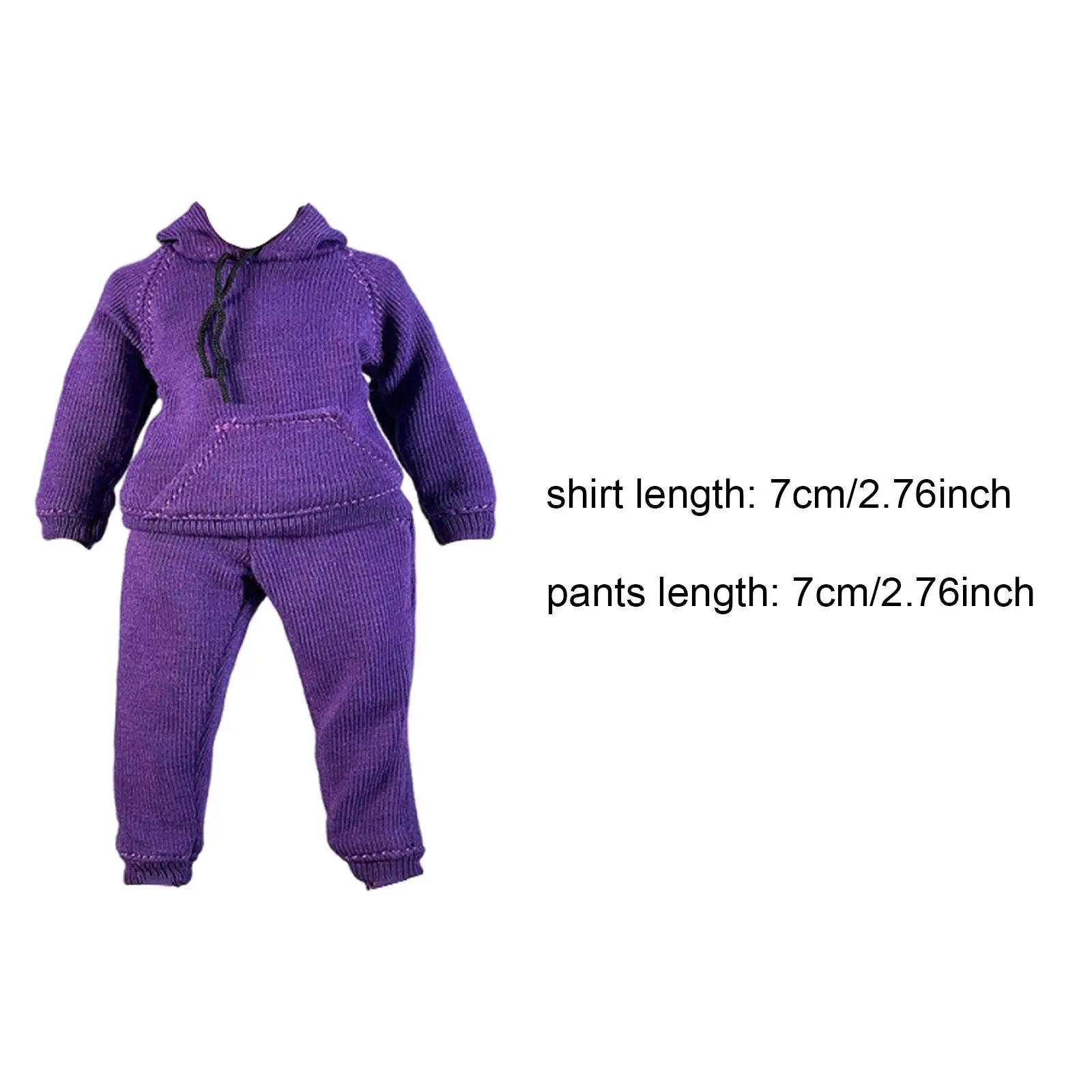 Ropa para figuras de acción en miniatura: sudadera y pantalón - imagen 3
