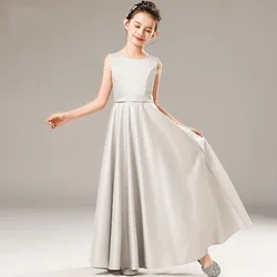 Vestido de princesa para niña con diseño de gala para fiesta