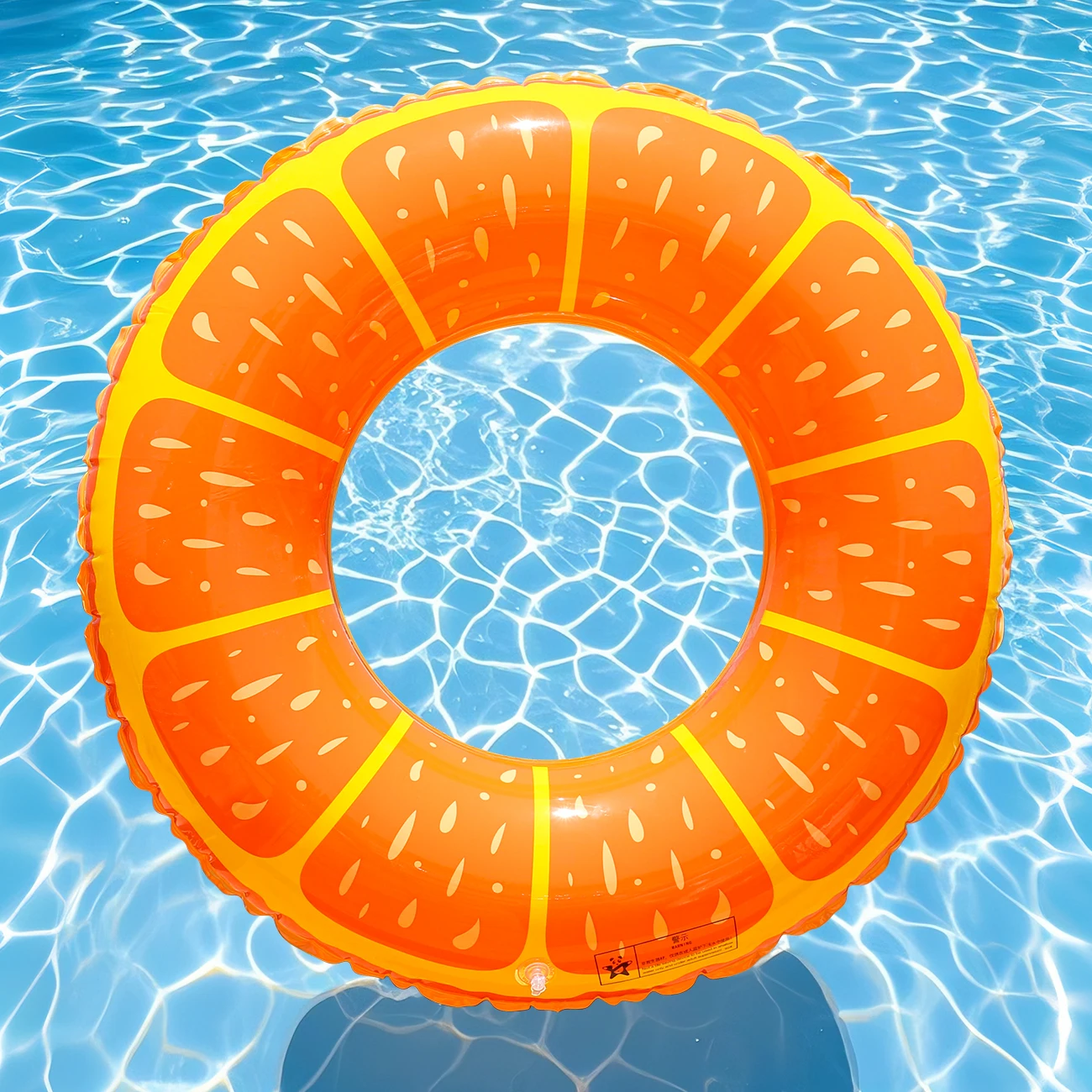 Flotador de piscina infantil con forma de naranja para niños - imagen 4