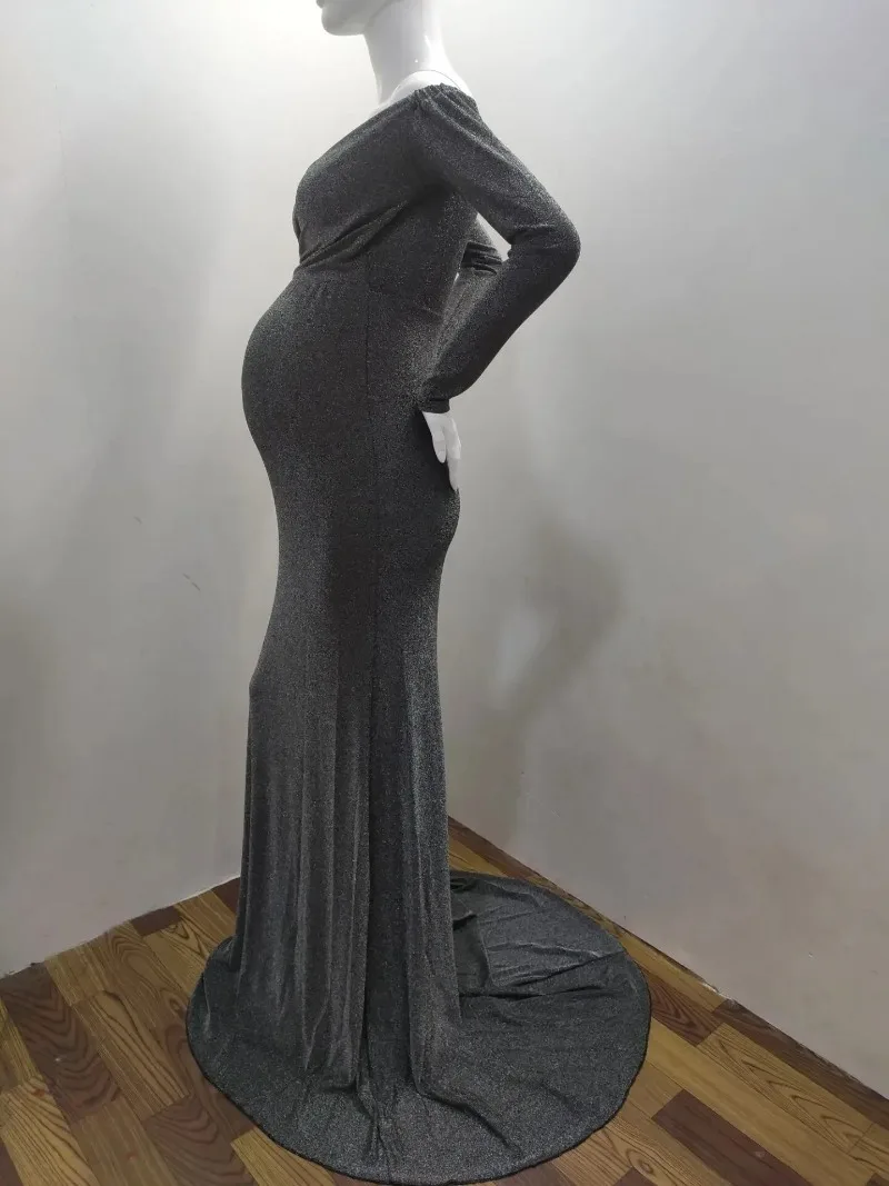Vestido de embarazo ideal para fotos: sencillo y favorecedor