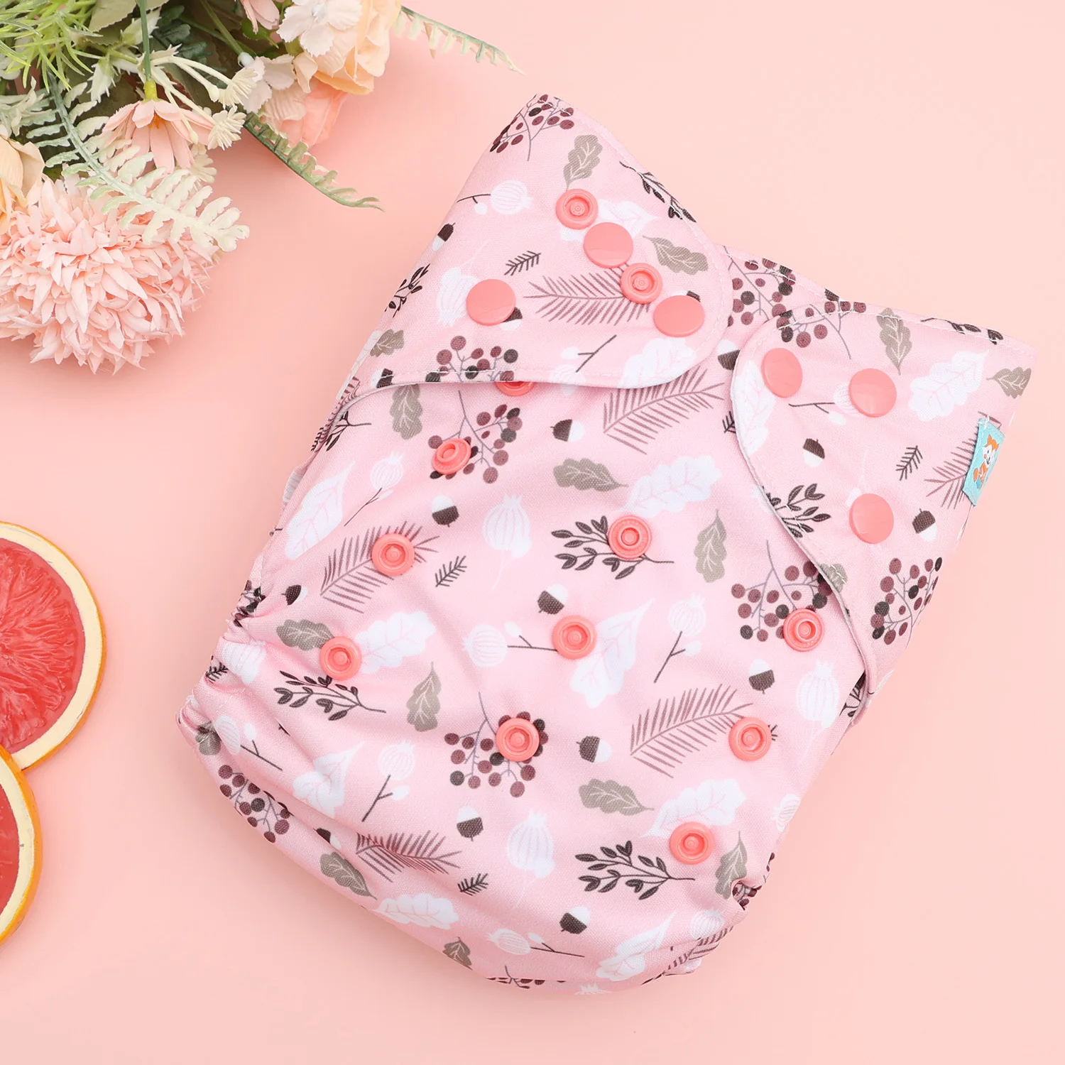 ALVABABY AWJ pañal de tela veraniego ecológico reutilizable - imagen 5