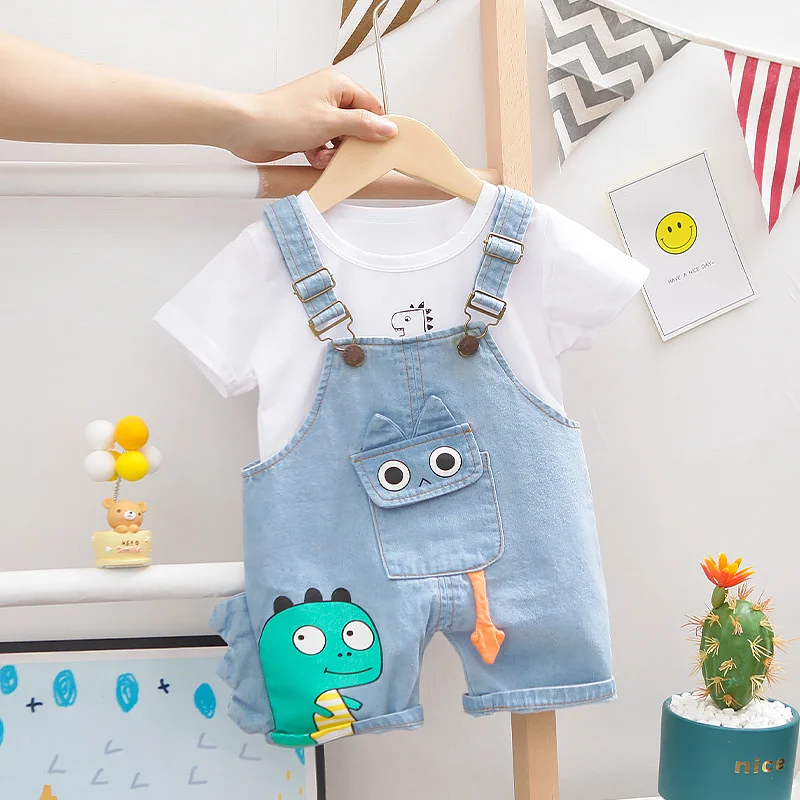 Ropa veraniega para bebé y niños - conjuntos y camisetas cortas - imagen 2