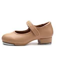 Zapatos de claqué para mujer antideslizantes con velcro y suela