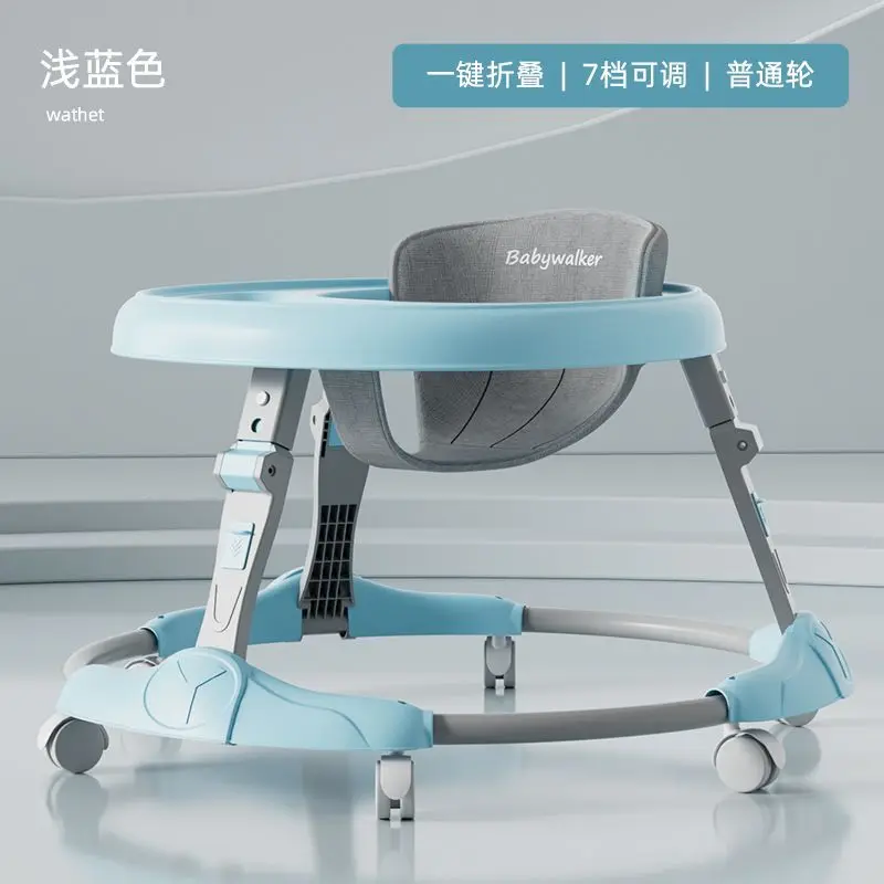 Andador bebé plegable con música ajustable y antivuelco - imagen 2