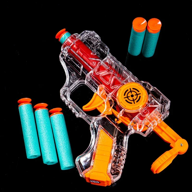 Pistola de tiro AK47 para niños - Balas EVA suaves, juego interior - imagen 2