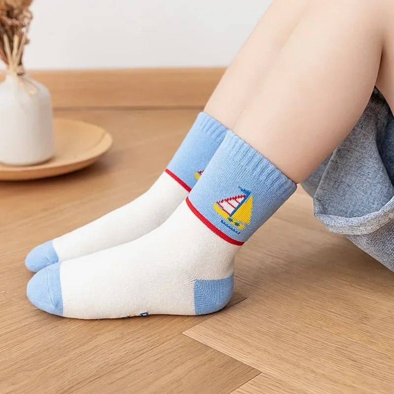 Calcetines con animales para niños y niñas – Algodón suave - imagen 5