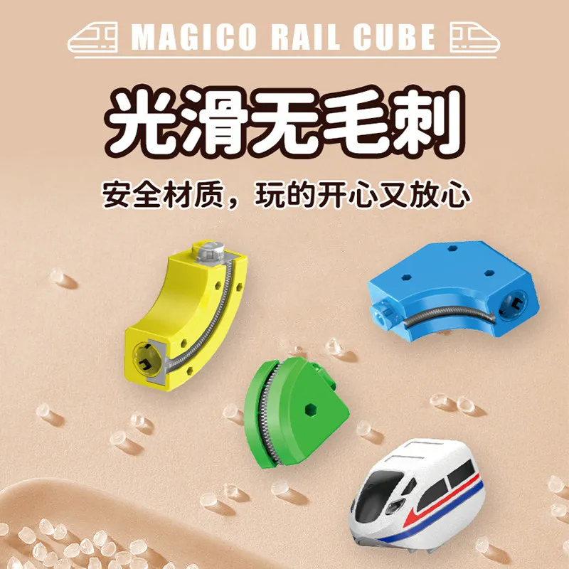 Pista de tren magnética eléctrica con vehículos anti-gravedad STEM - imagen 5