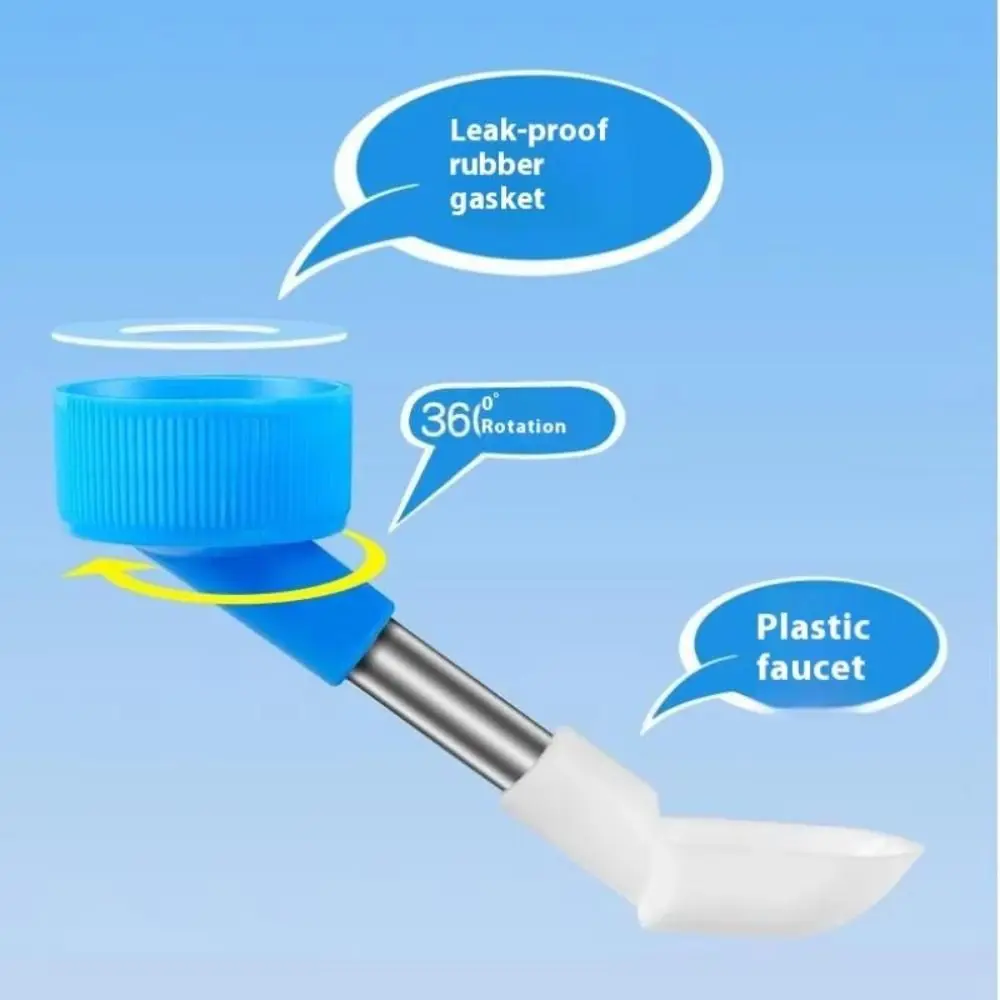 Dispensador de agua colgante para jaula de pájaros sin fugas - imagen 5
