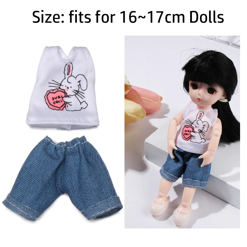 Conjunto de ropa multiestilo para muñeca BJD