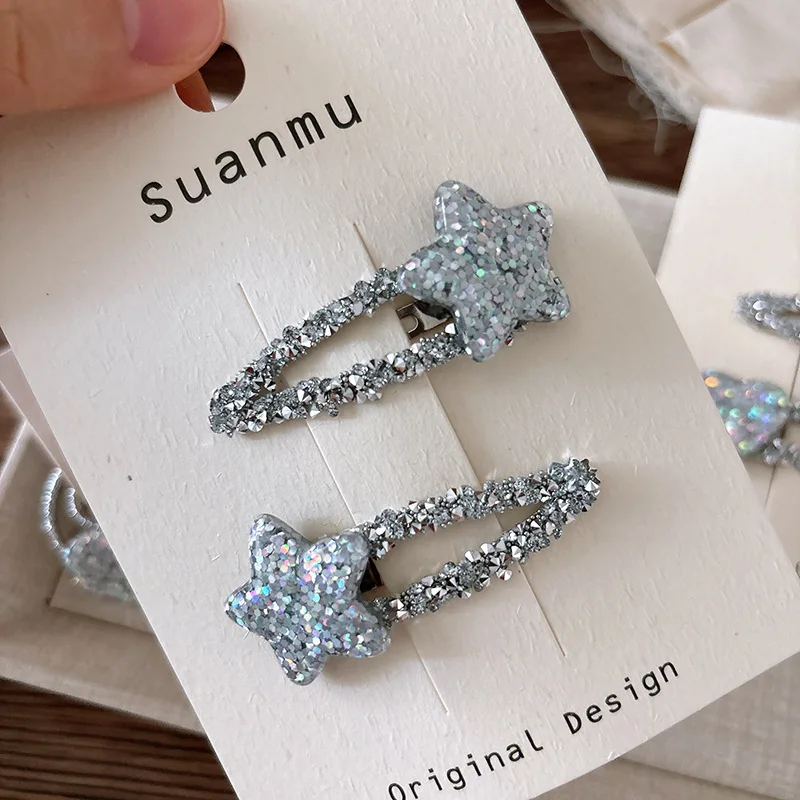 Diadema de estrella plateada para niña, estilo princesa y pony - imagen 5