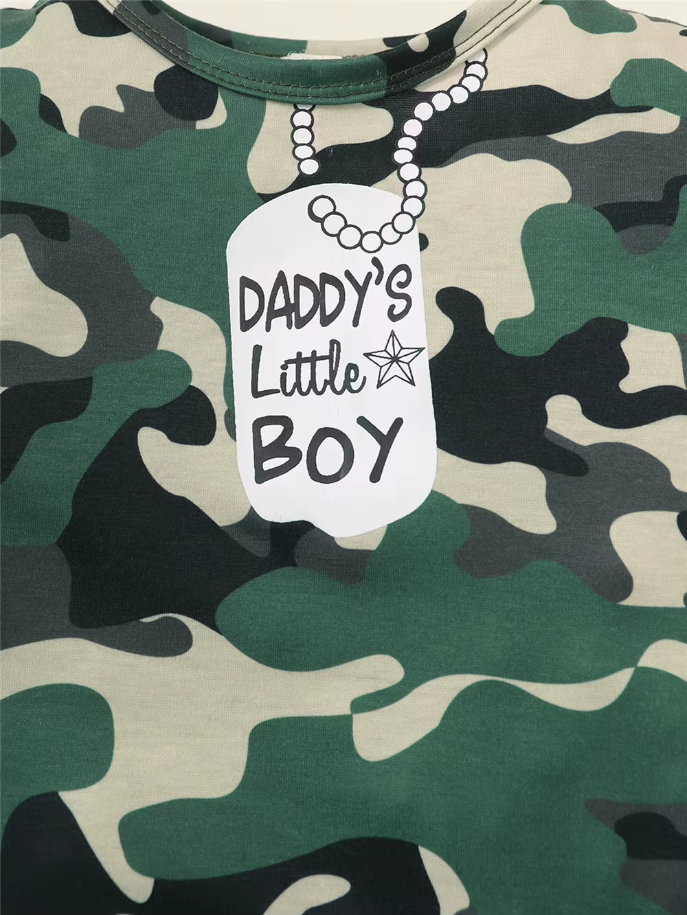 Pelele de verano para bebé 0-18 meses con camuflaje, estilo deportivo - imagen 4