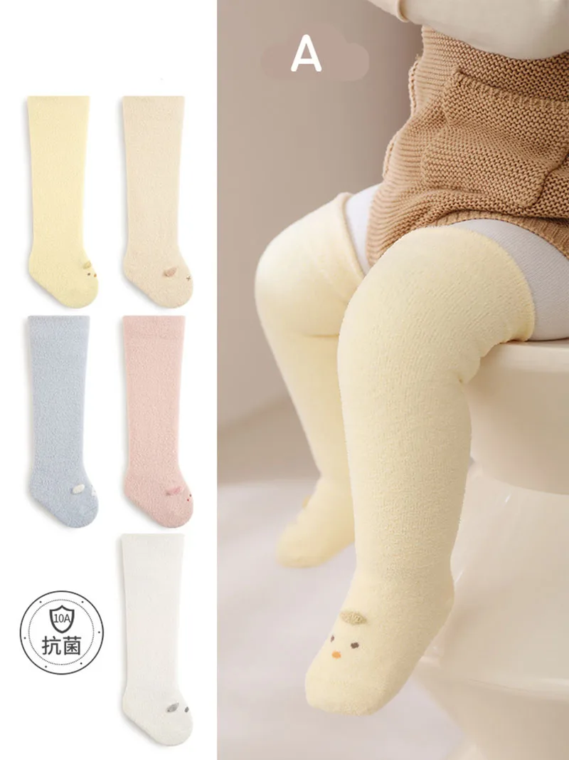 MILANCEL calcetines de invierno para niñas en lana acolchada - imagen 3