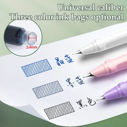 Juego de bolígrafos retráctiles 0,38 mm con tinta reemplazable
