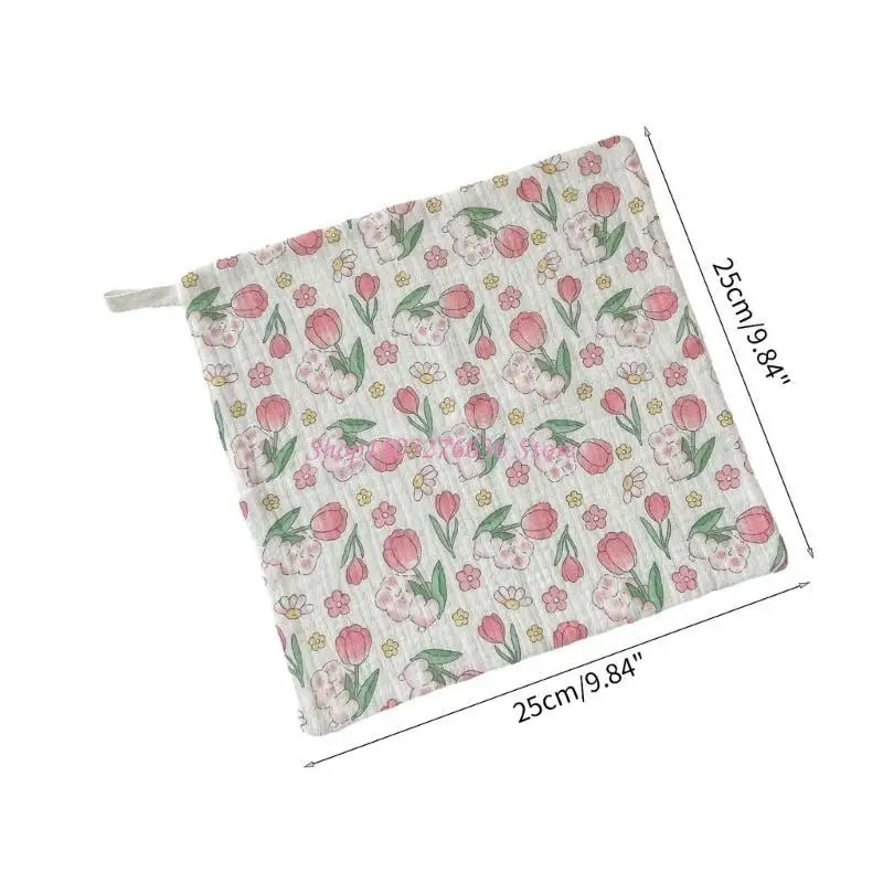 Toalla de lavado bebé multicapa suave reutilizable para higiene - imagen 5